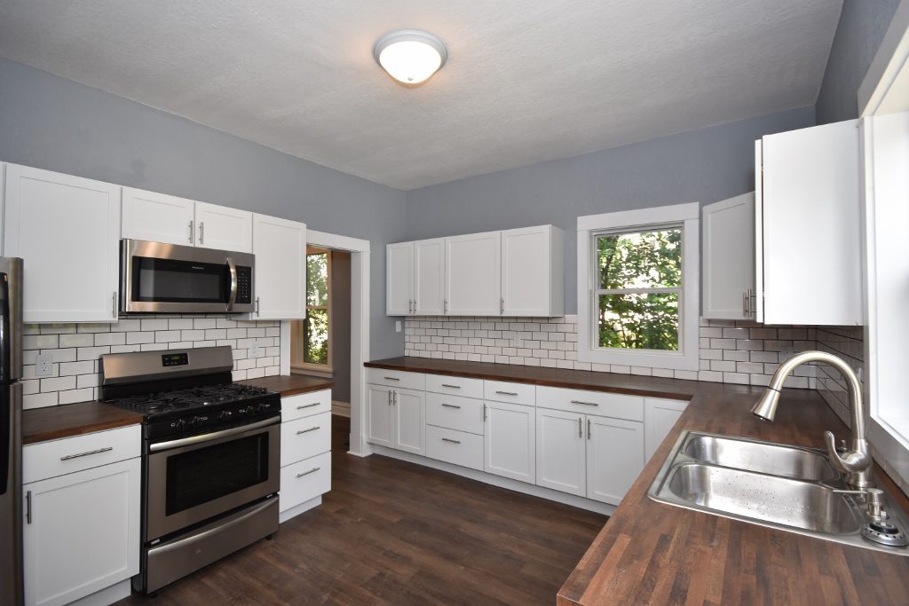 Renovated kitchen